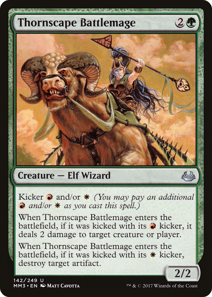 Thornscape Battlemage (MM3-142)