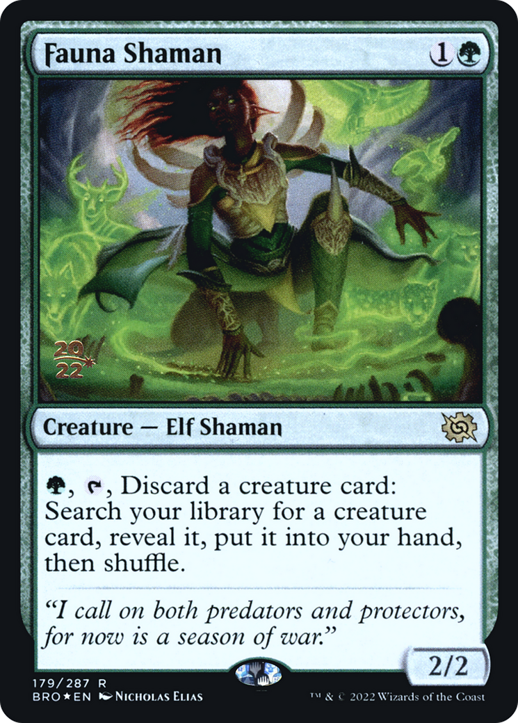 Fauna Shaman (PRE-179S) (Foil)