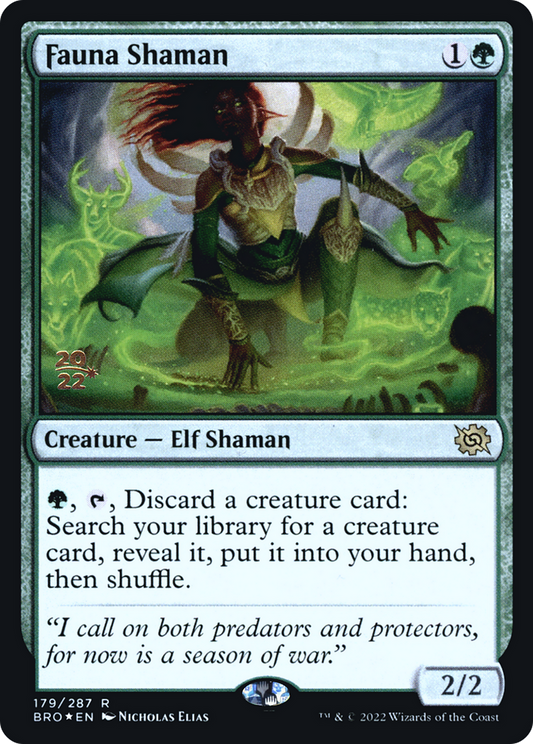 Fauna Shaman (PRE-179S) (Foil)