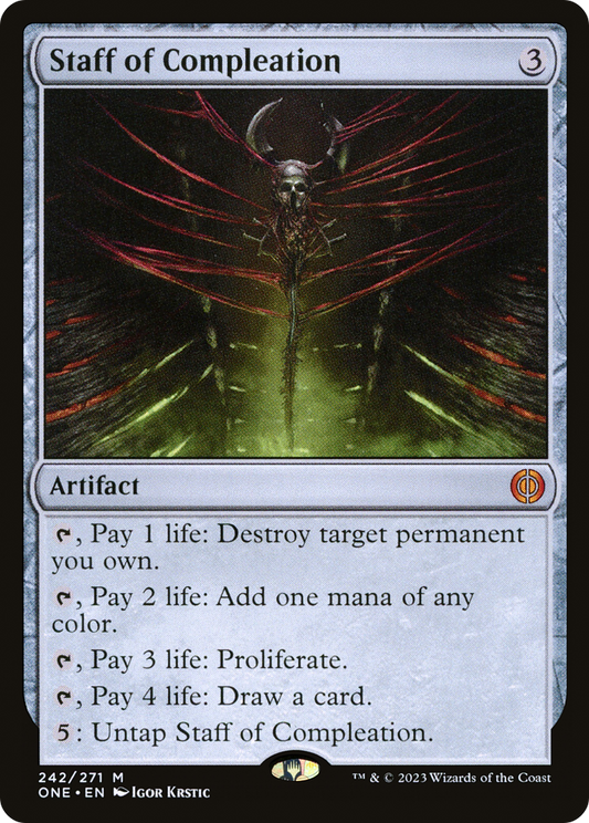 Staff of Compleation (ONE-242) (Foil)