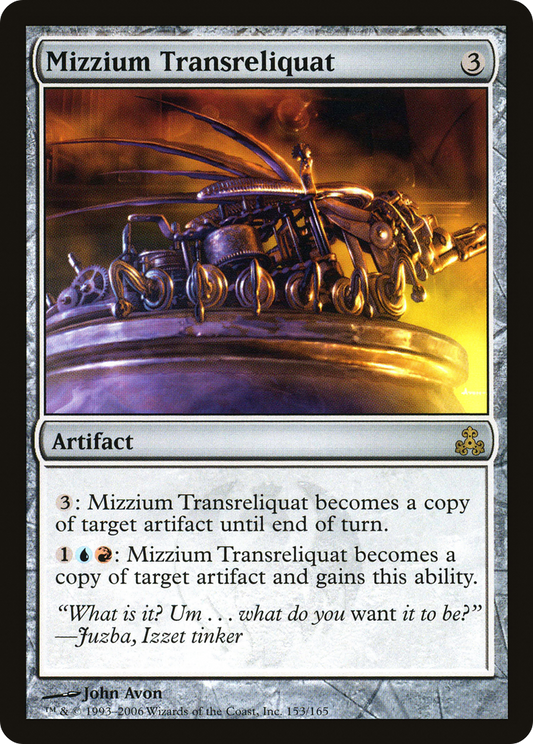 Mizzium Transreliquat (GPT-153)