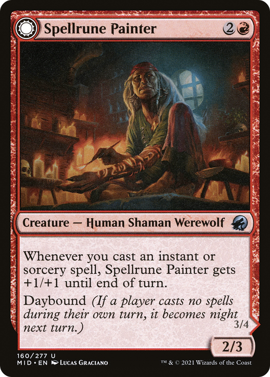 Spellrune Painter // Spellrune Howler (MID-160) (Foil)
