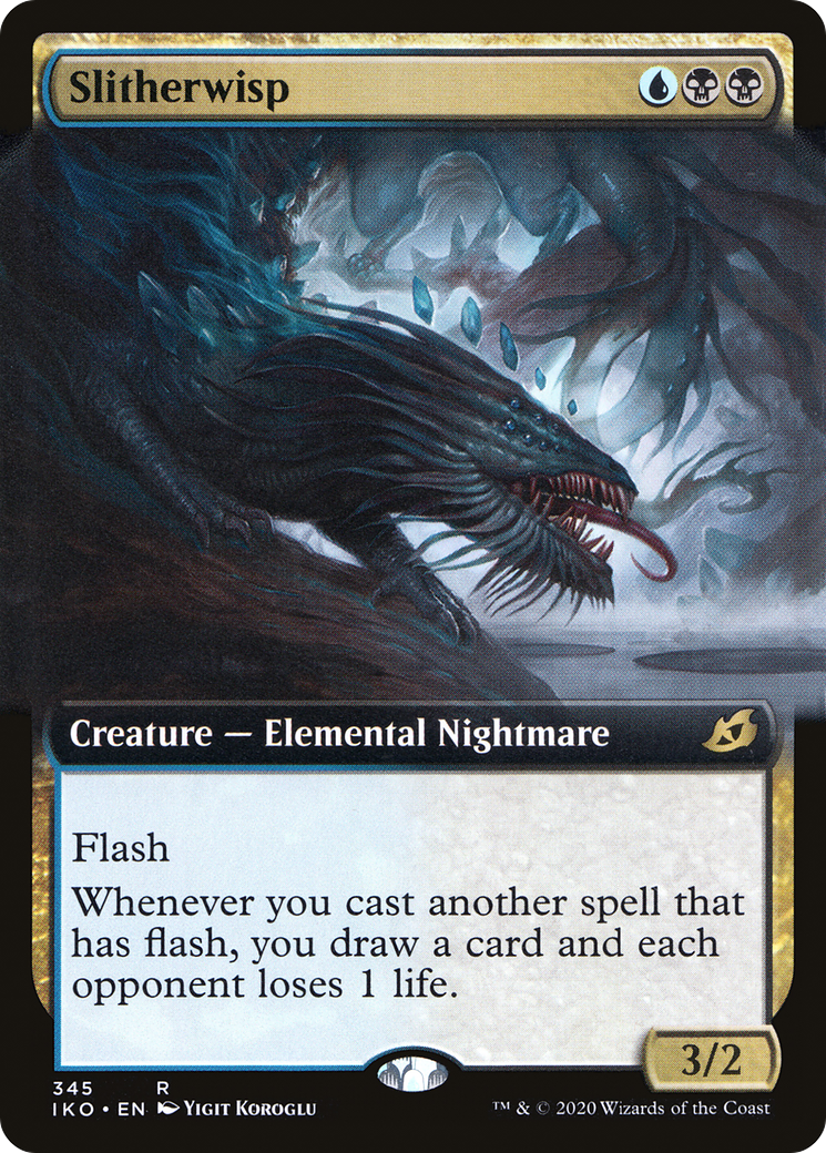 Slitherwisp (IKO-345) (Extended Art) (Foil)