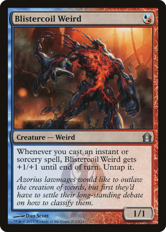 Blistercoil Weird (RTR-211) (Foil)