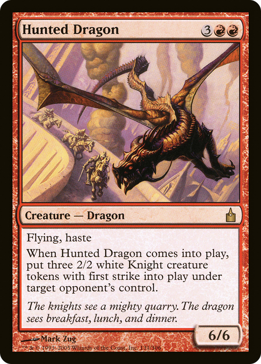 Hunted Dragon (RAV-131) (Foil)