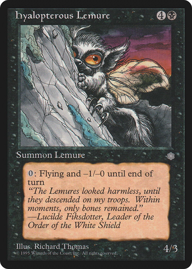 Hyalopterous Lemure (ICE-133)