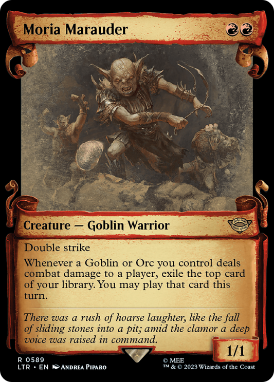 Moria Marauder (LTR-589) (Showcase) (Scroll) (Foil)