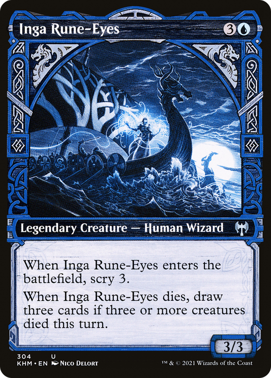 Inga Rune-Eyes (KHM-304) (Showcase) (Foil)