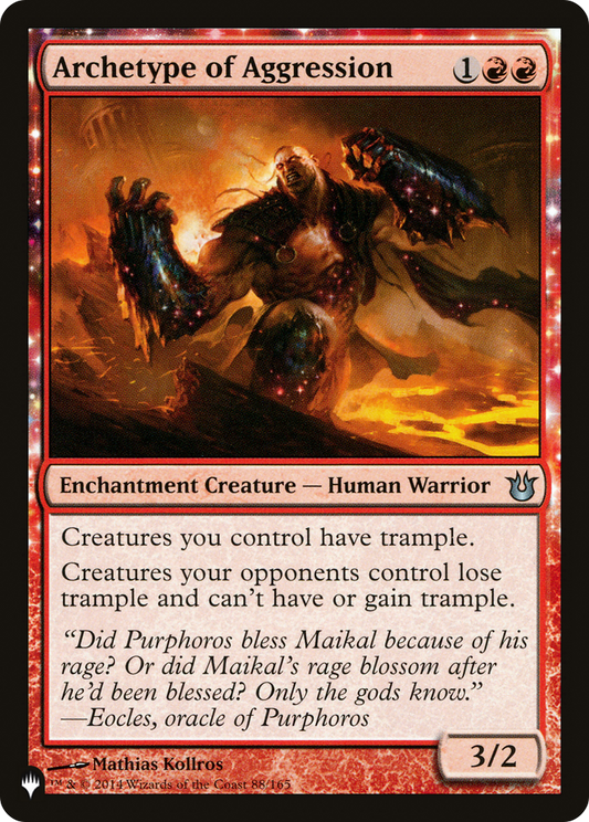 Archetype of Aggression (LIST-BNG-88)
