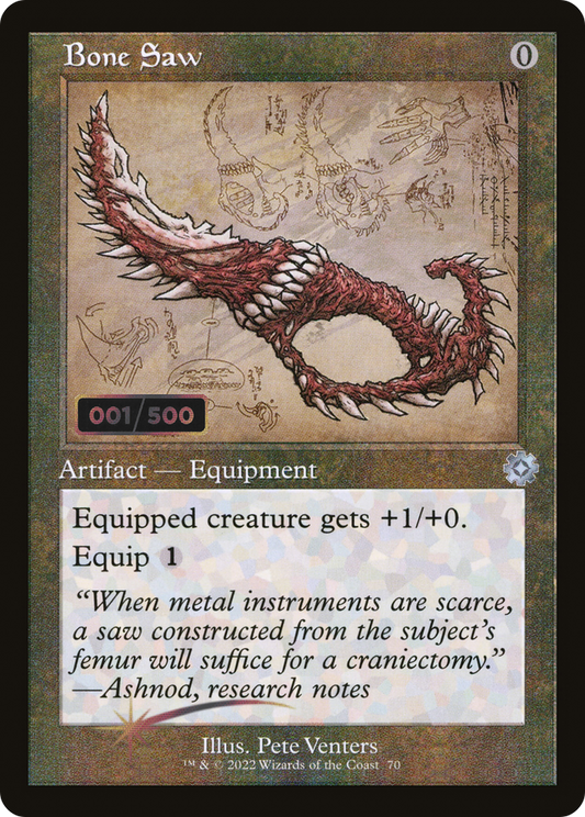 Bone Saw (BRR-70Z) (Foil) (Serialized)