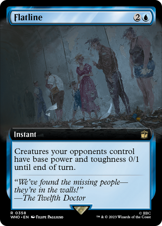 Flatline (WHO-358) (Extended Art) (Foil)