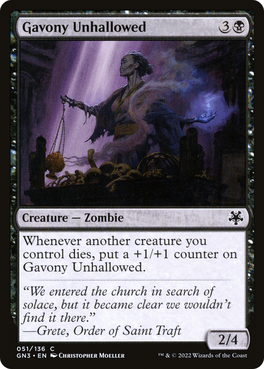 Gavony Unhallowed (GN3-051)