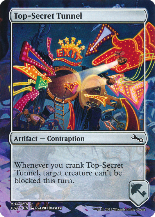 Top-Secret Tunnel (UST-207) (Borderless) (Foil)