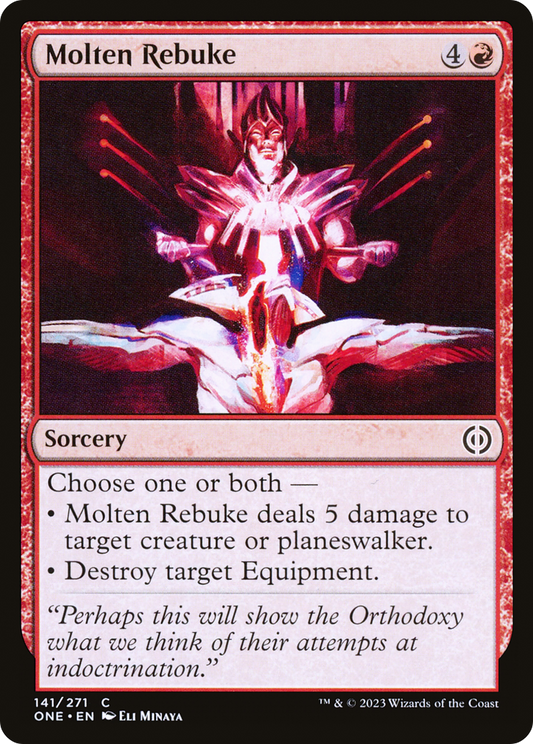 Molten Rebuke (ONE-141) (Foil)