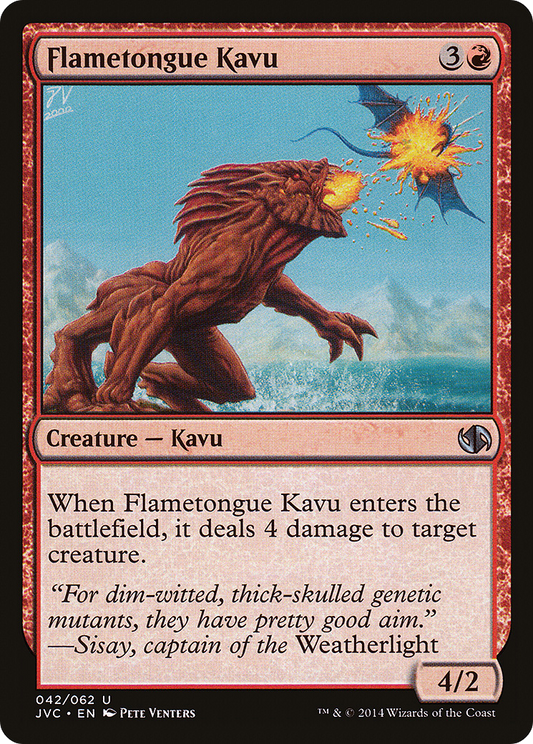 Flametongue Kavu (DD3-042)