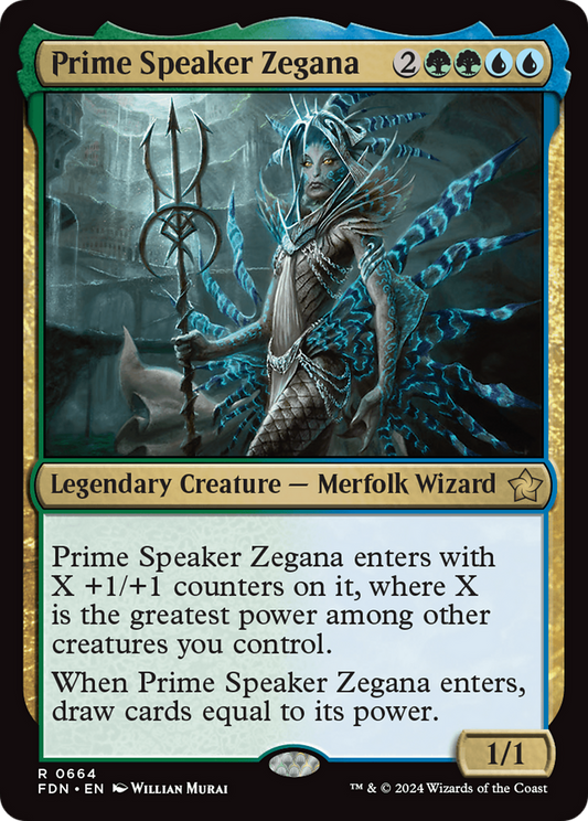 Prime Speaker Zegana (FDN-664)