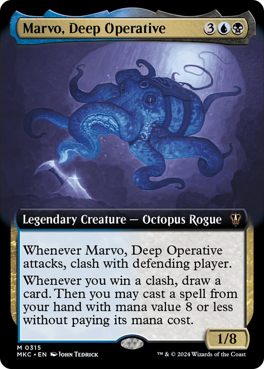 Marvo, Deep Operative (MKC-315) (Extended Art) (Foil)