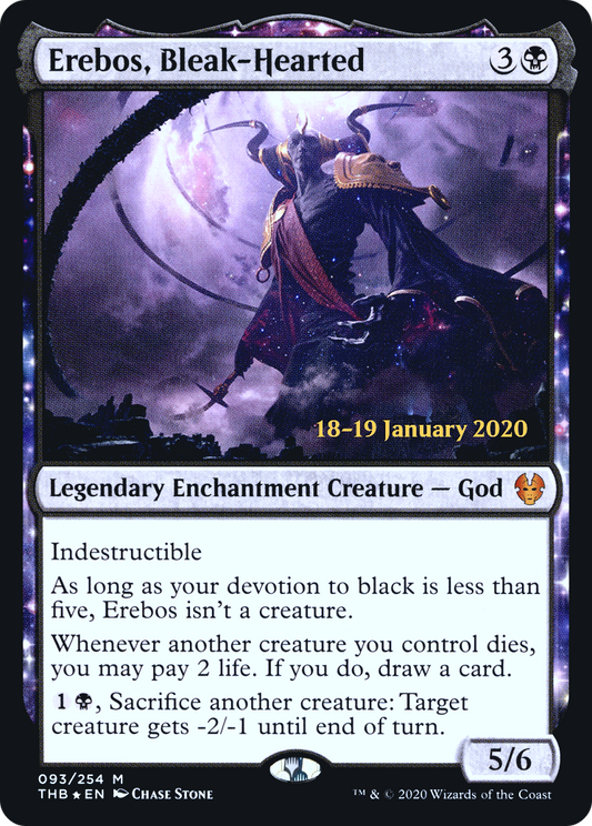 Erebos, Bleak-Hearted (PRE-93S) (Foil)