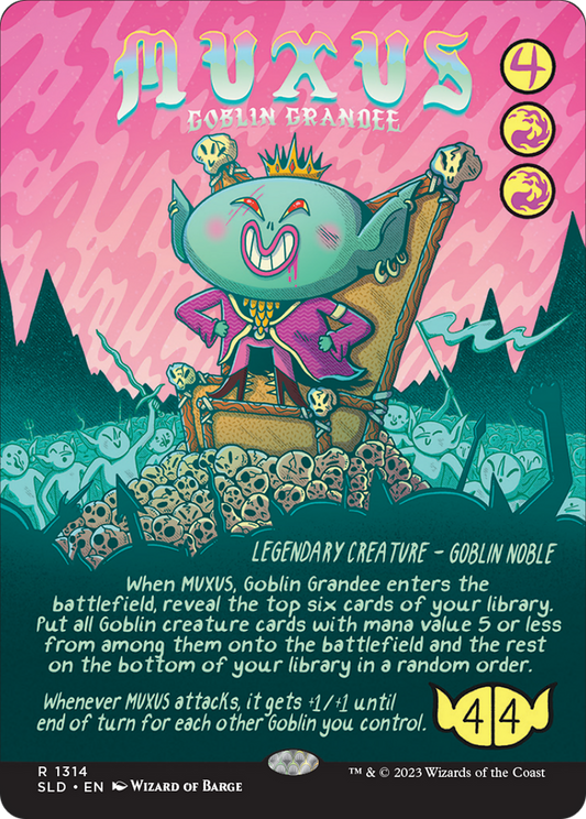 Muxus, Goblin Grandee (SLD-1314) (Borderless)