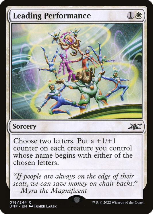 Leading Performance (UNF-018) (Foil)