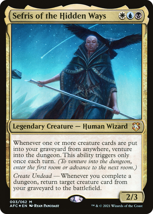 Sefris of the Hidden Ways (AFC-003) (Foil)