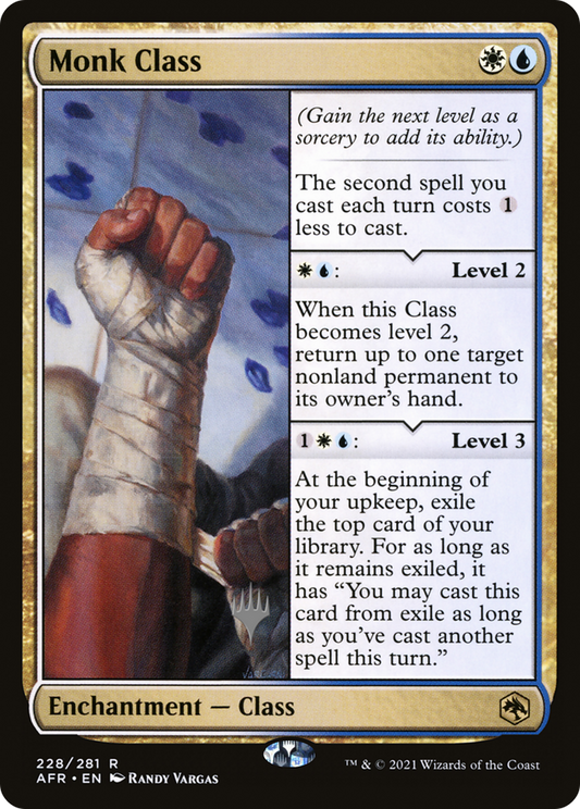 Monk Class (PPAFR-228P) (Foil)