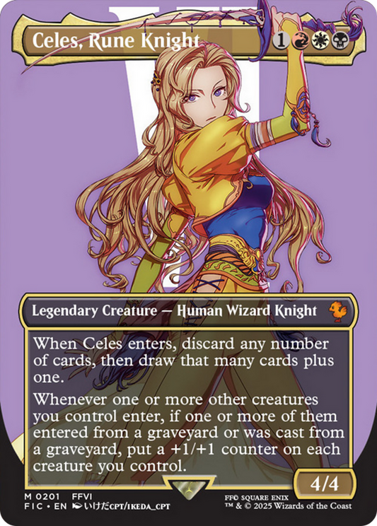 Celes, Rune Knight (FIC-201) (Borderless)