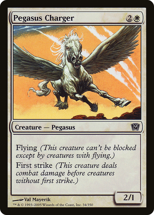 Pegasus Charger (9ED-34★) (Foil)