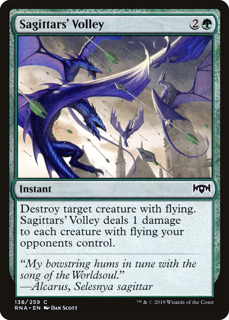 Sagittars' Volley (RNA-138)