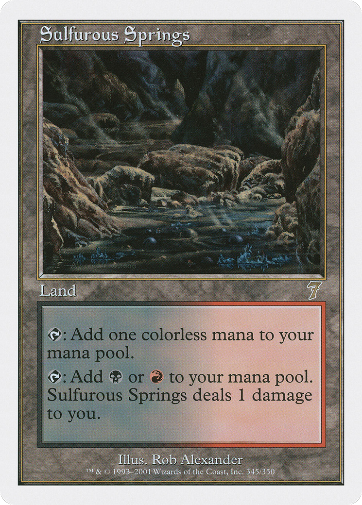 Sulfurous Springs (7ED-345)
