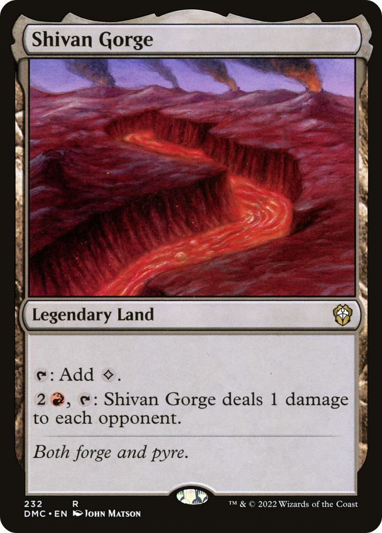 Shivan Gorge (DMC-232)
