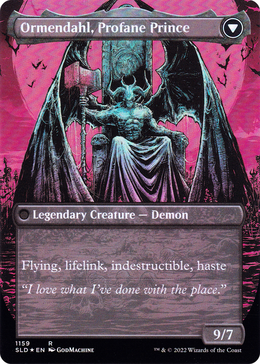 Westvale Abbey // Ormendahl, Profane Prince (SLD-1159) (Borderless) (Foil)