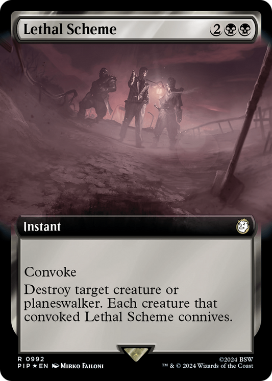 Lethal Scheme (PIP-992) (Extended Art) (Surge Foil)