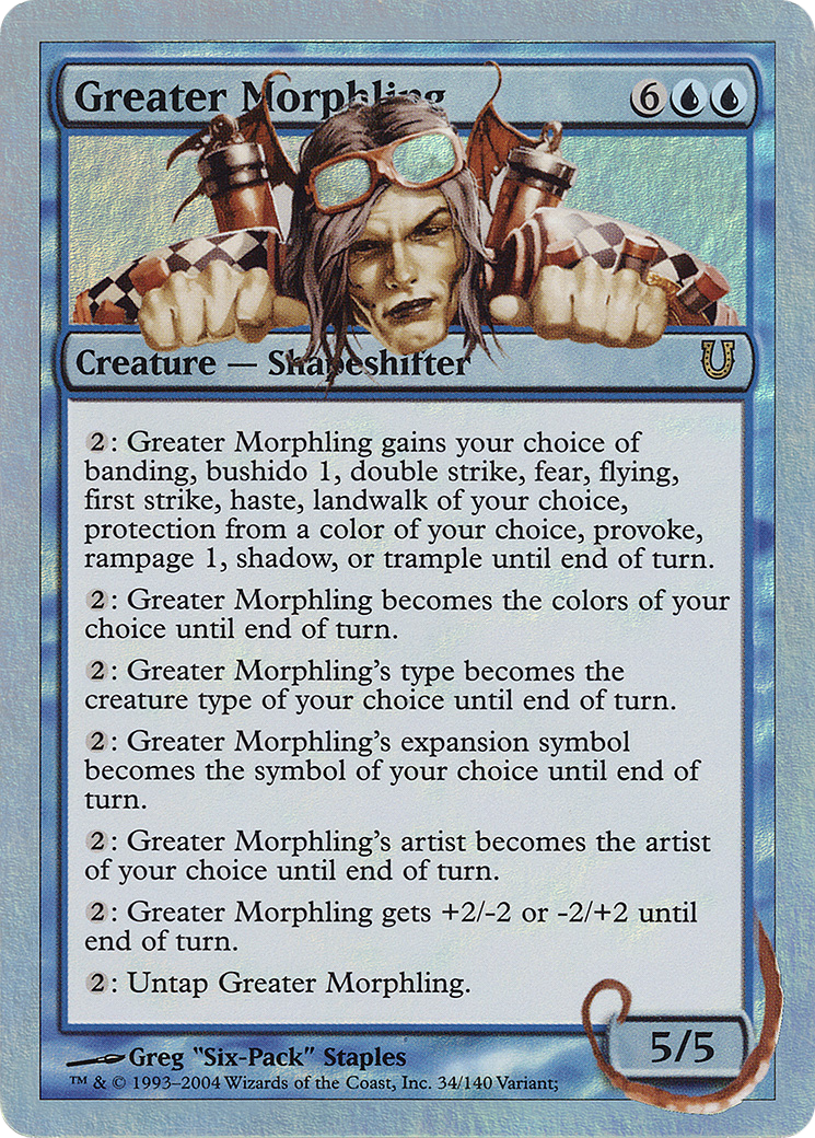Greater Morphling (UNH-34★) (Foil)