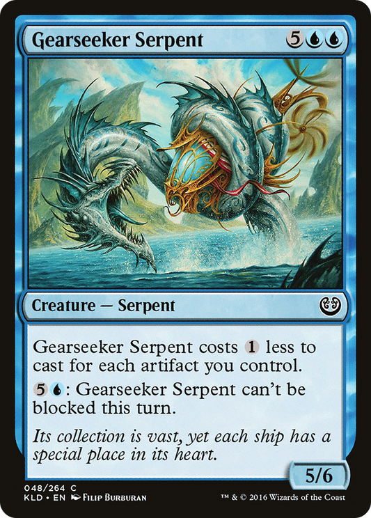 Gearseeker Serpent (KLD-048) (Foil)