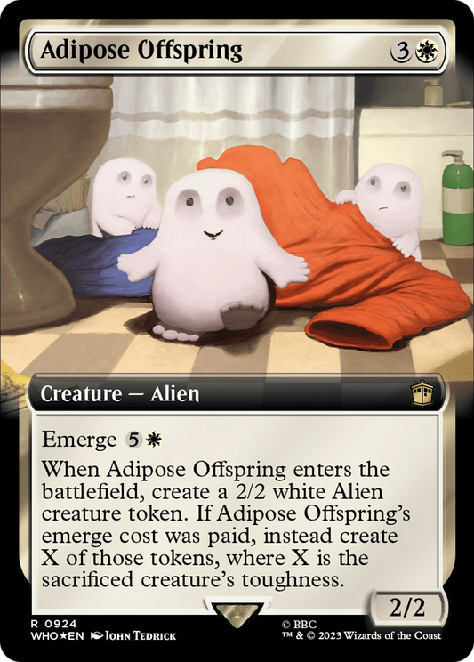 Adipose Offspring (WHO-924) (Extended Art) (Surge Foil)