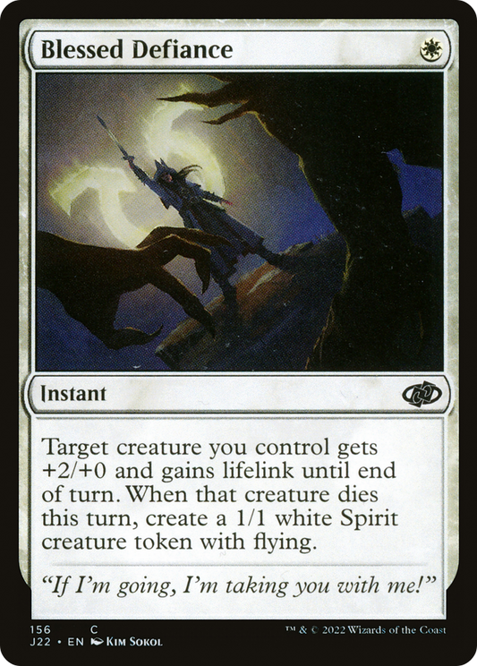 Blessed Defiance (J22-156)