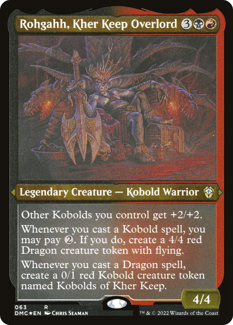 Rohgahh, Kher Keep Overlord (DMC-063) (Etched Foil)