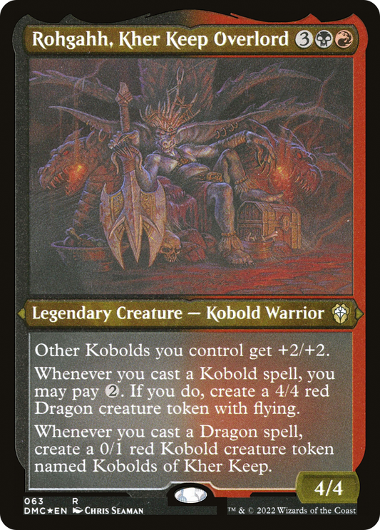 Rohgahh, Kher Keep Overlord (DMC-063) (Etched Foil)