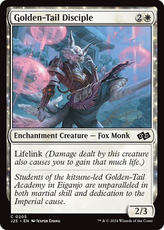 Golden-Tail Disciple (J25-205)