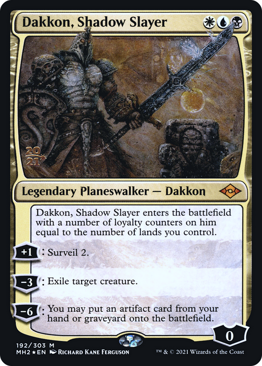 Dakkon, Shadow Slayer (PRE-192S) (Foil)