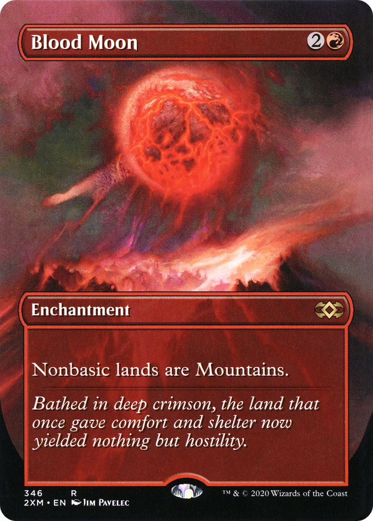 Blood Moon (2XM-346) (Borderless) (Foil)
