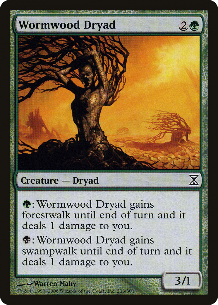 Wormwood Dryad (TSP-233) (Foil)