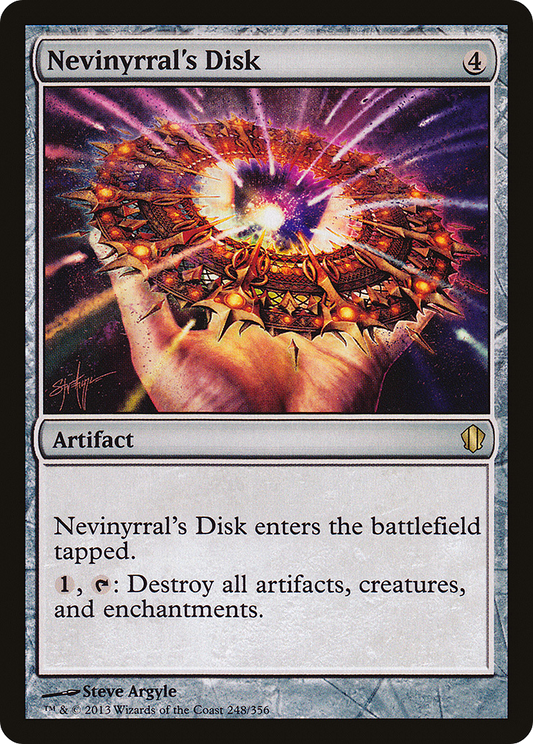 Nevinyrral's Disk (C13-248)
