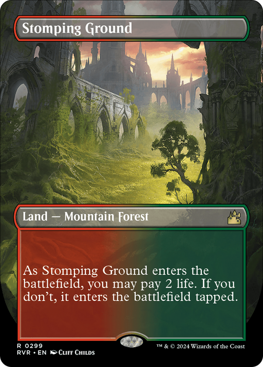Stomping Ground (RVR-299) (Borderless) (Foil)