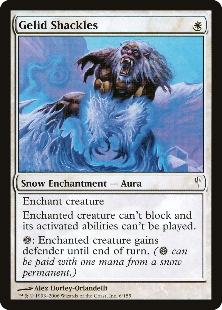Gelid Shackles (CSP-006) (Foil)