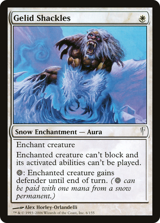 Gelid Shackles (CSP-006) (Foil)