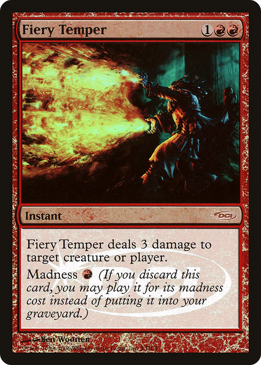 Fiery Temper (WPN-003) (Foil)
