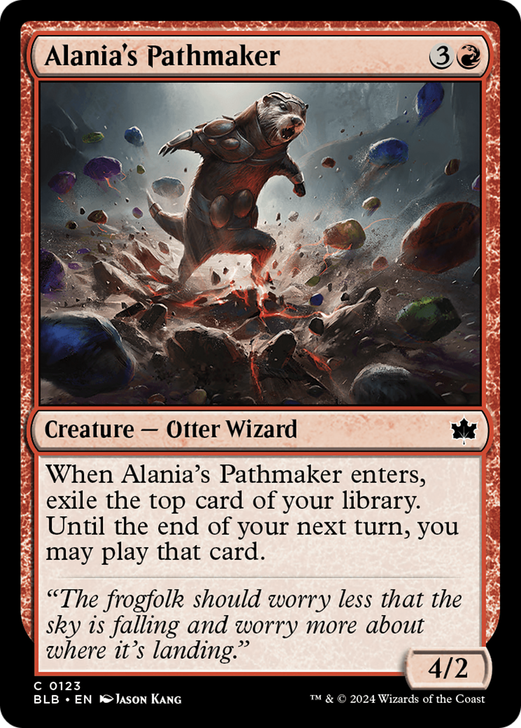 Alania's Pathmaker (BLB-123) (Foil)
