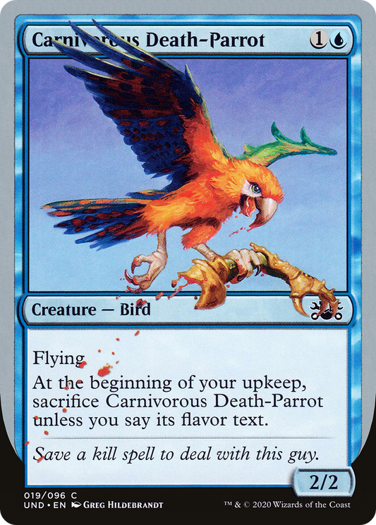 Carnivorous Death-Parrot (UND-019)